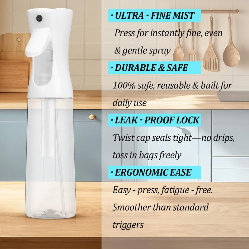 Multipurpose Water Spray Bottle, Spray Bottles Water Sprayer for Hair Styling, Pets, Plants, Cleaning, Gardening Accessories