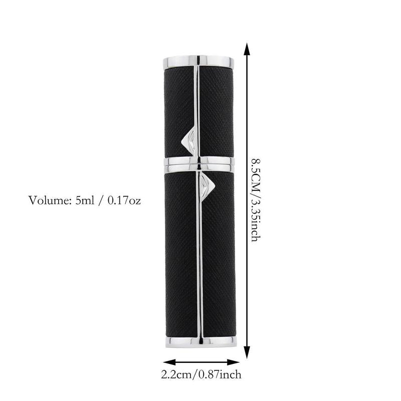 Refillable Perfume Bottle, Portable Easy Refillable Spray Bottle Pump Bottle, Pocket Size Perfume Atomizer for Men and Women