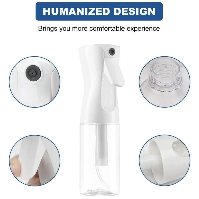 Multipurpose Clear Water Spray Bottle, Ultra Finecontinuous Water Mister Bottle, Kitchen Spray Bottle, Outdoor Furniturewater Sprayer for Hair Styling, Pets, Plants,Cleaning.