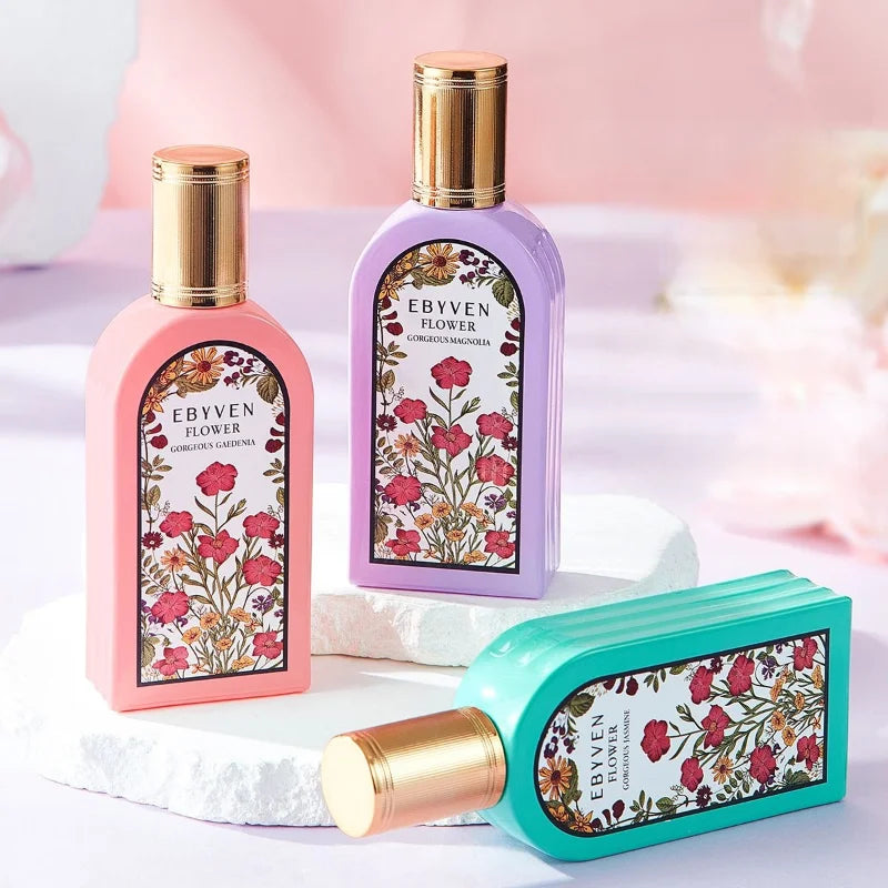 Women Floral Perfume Jasmine Gardenia Magnolia 50ml Fresh Natura Lasting Fragrance Dreamy Floral Scent For Brand Eau De Toilette