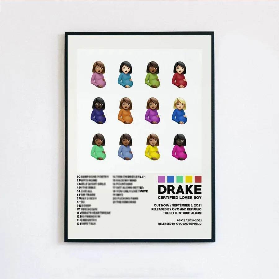 Drake Album Cover Posters