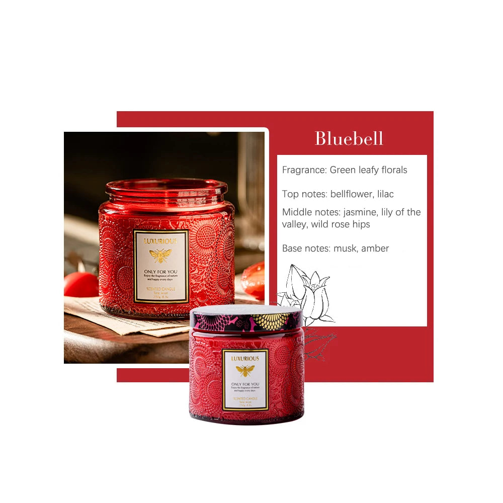 Luxury Vanilla Scented Candle