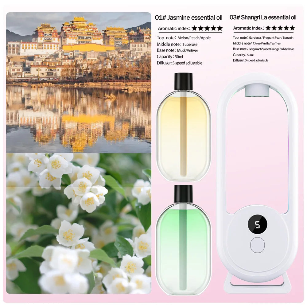 Rechargeable Portable Essential Oil Aroma Diffuser