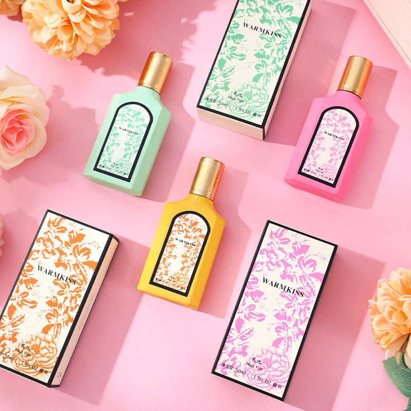 Women Floral Perfume Jasmine Gardenia Magnolia 50ml Fresh Natura Lasting Fragrance Dreamy Floral Scent For Brand Eau De Toilette