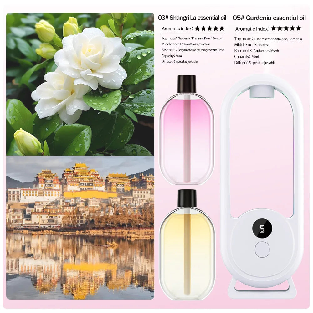 Rechargeable Portable Essential Oil Aroma Diffuser