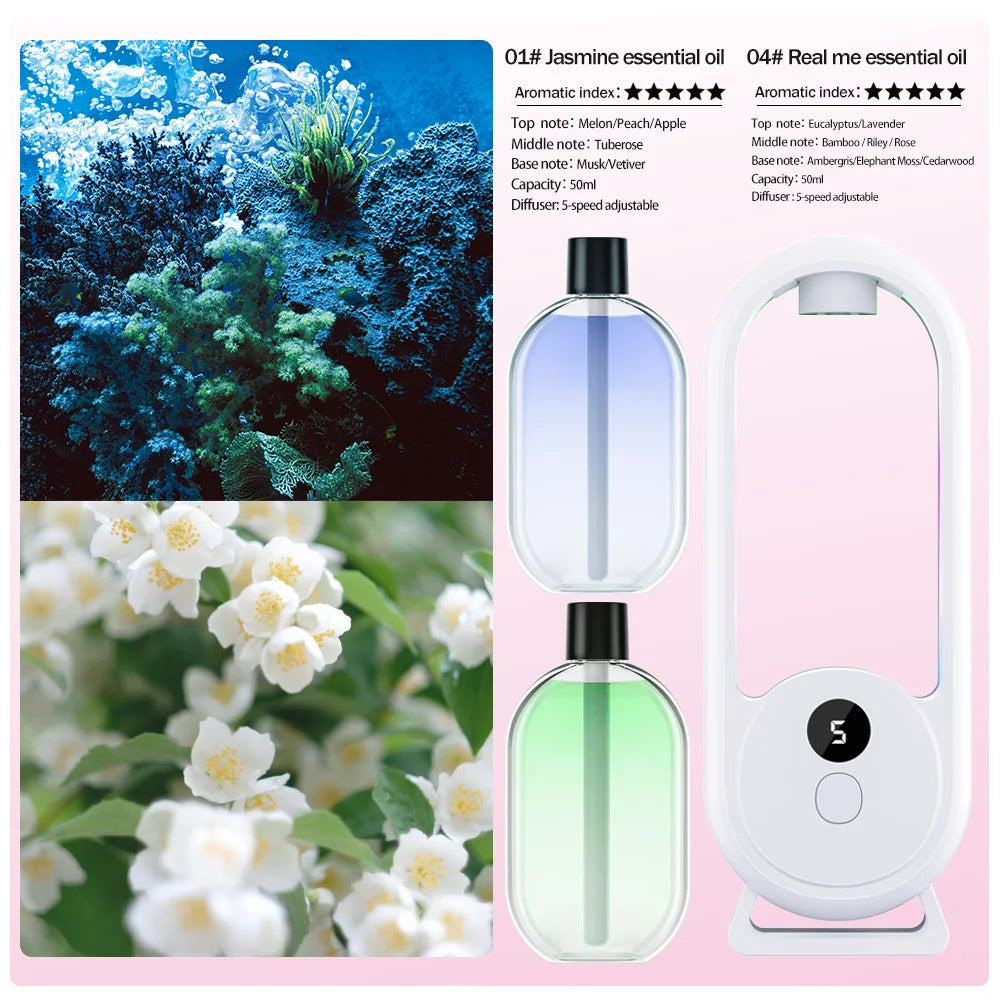 Rechargeable Portable Essential Oil Aroma Diffuser