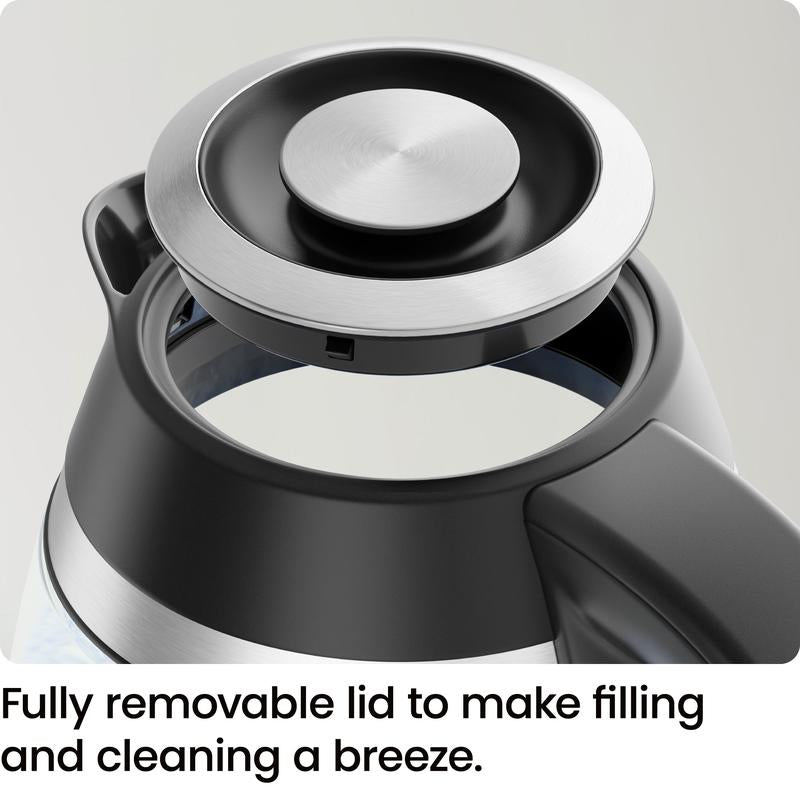 Chefman Fast-Boil 1.8L Electric Kettle - Compact Design for Efficient Water Heating